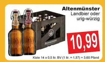 Getränke Göbel Altenmünster Landbier Angebot