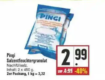 Edeka Pingi Salzentfeuchtergranulat Angebot