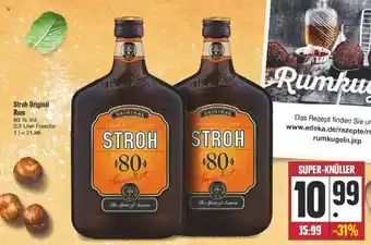 Edeka Stroh Original Rum Angebot