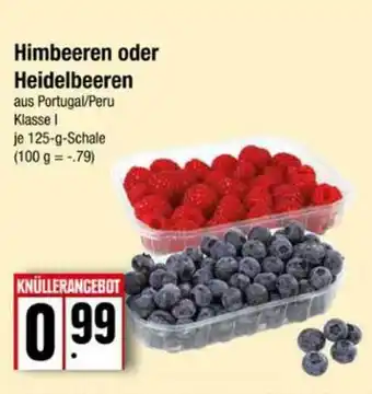 Edeka Himbeeren Oder Heidelbeeren Angebot