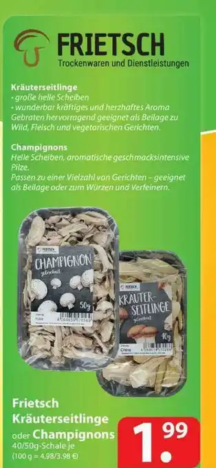 Famila Nord West Frietsch Kräuterseitlinge Oder Champignons Angebot