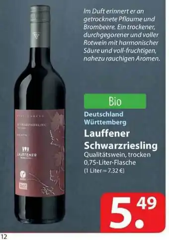 Famila Nord West Lauffener Schwarzriesling Angebot