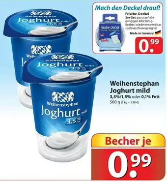 Famila Nord West Weihenstephan Joghurt Mild Angebot