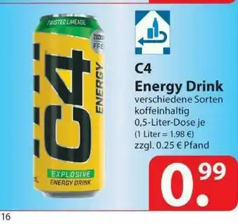 Famila Nord West C4 Energy Drink Angebot