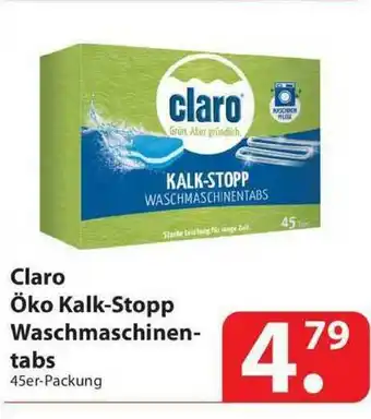 Famila Nord West Claro öko Kalk-stopp Waschmaschinentabs Angebot