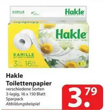 Famila Nord West Hakle Toilettenpapier Angebot