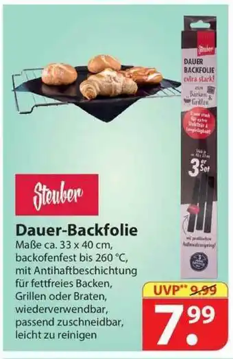 Famila Nord West Dauer-backfolie Steuber Angebot