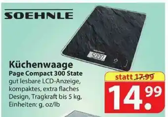 Famila Nord West Soehnle Küchenwaage Page Compact 300 State Angebot