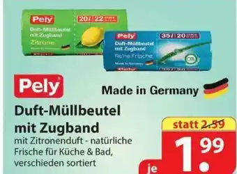 Famila Nord West Pely Duft-müllbeutel Mit Zugband Angebot