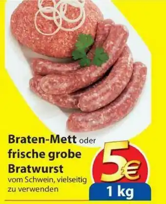 Famila Nord West Braten-mett Oder Frische Grobe Bratwurst Angebot