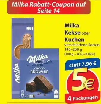 Famila Nord West Milka Kekse Oder Kuchen Angebot