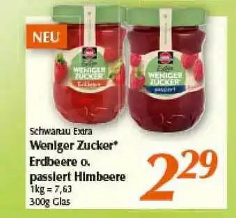 inkoop Weniger Zucker Erdbeere O. Passlert Himbeere Angebot