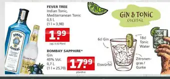 Getränke Quelle Fever Tree Oder Bombay Sapphire Angebot