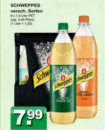 Getränkeparadies Gefromm Schweppes Angebot