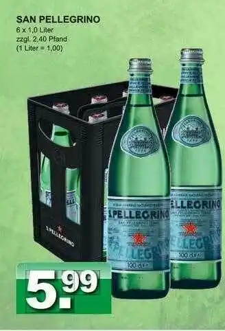 Getränkeparadies Gefromm San Pellegrino Angebot