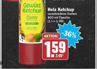 Hit Hela Ketchup Angebot