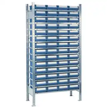 ManoMano Nordwest Handel Ag Lager - Steckregal H2000xB1000xT300mm Anbauregal 14 Stahlböden 56 x 2 Angebot