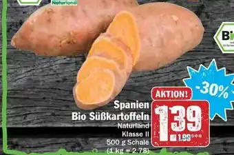 Hit Spanien Bio Sübkartoffeln Angebot