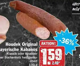 Hit Houdek Original Bayerische Kabanos Angebot