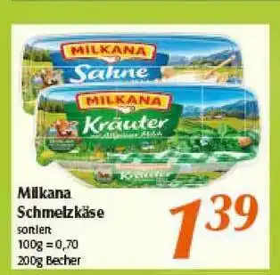 inkoop Milkana Schmelzkäse Angebot