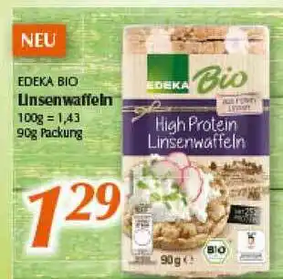 inkoop Edeka Bio Linsenwaffeln Angebot