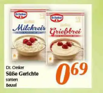 inkoop Dr Oetker Süße Gerichte Angebot