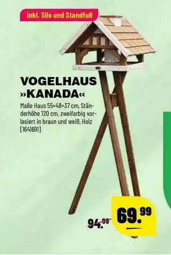 Leitermann Baumarkt Vogelhaus „kanada” Angebot