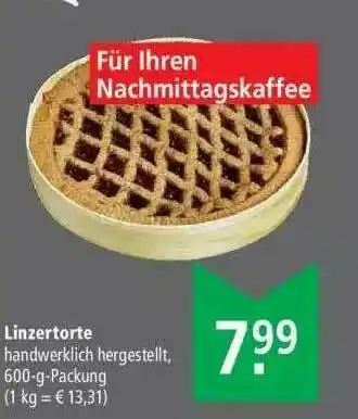 Marktkauf Linzertorte Angebot