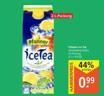 Marktkauf Pfanner Ice Tea Angebot