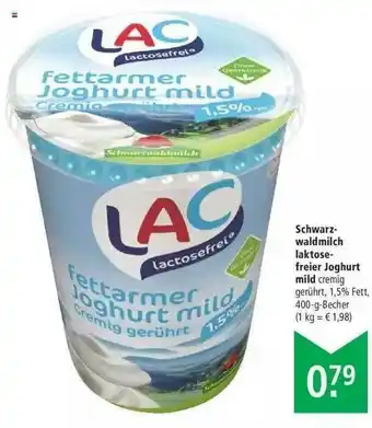 Marktkauf Schwarzwaldmilch Laktosefreier Joghurt Mild Angebot