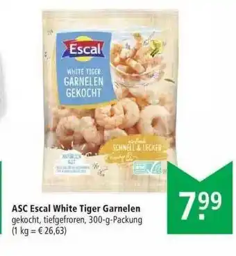 Marktkauf Asc Escal White Tiger Garnelen Angebot