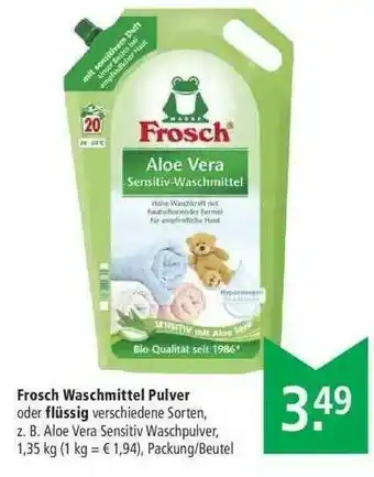 Marktkauf Frosch Waschmittel Pulver Oder Flüssig Angebot