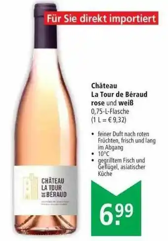 Marktkauf Château La Tour De Béraud Rose Und Weiß Angebot