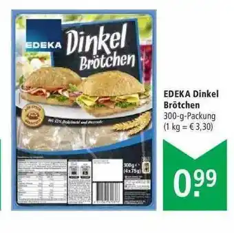 Marktkauf Edeka Dinkel Brötchen Angebot