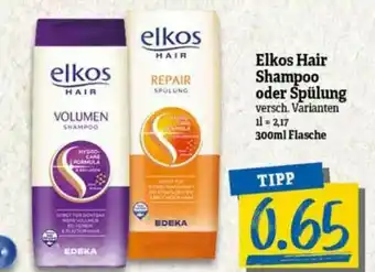 nah & gut Elkos Hair Shampoo Oder Spülung Angebot