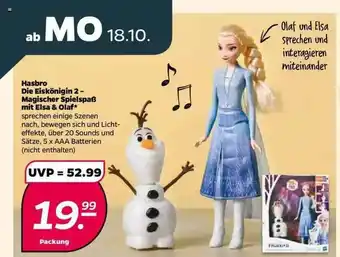 NETTO Hasbro Die Eiskönigin 2 Magischer Spielspaß Mit Elsa & Olaf Angebot