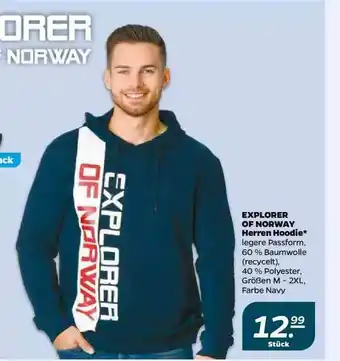 NETTO Explorer Of Norway Herren Hoodie Angebot