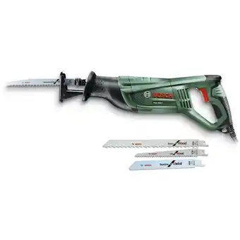 ManoMano Seibrygröße Bosch psa 700 e + 3 Sierra Blätter Angebot