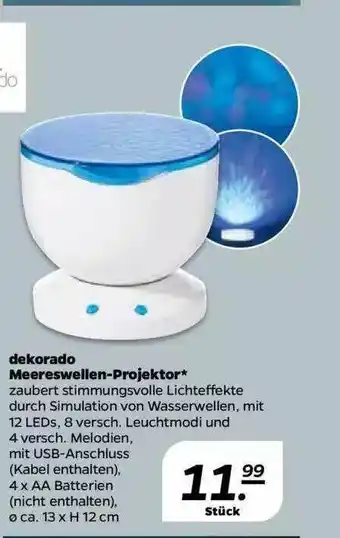 NETTO Dekorado Meereswellen-projecktor Angebot