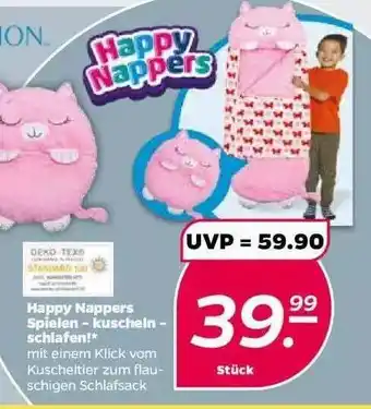 NETTO Happy Nappers Spielen-kuscheln Schlafen! Angebot