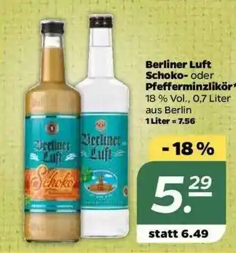 NETTO Berliner Luft Schoko Oder Pfefferminzlikör Angebot