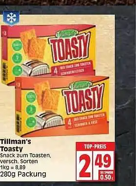 Edeka Tillman's Toasty Angebot