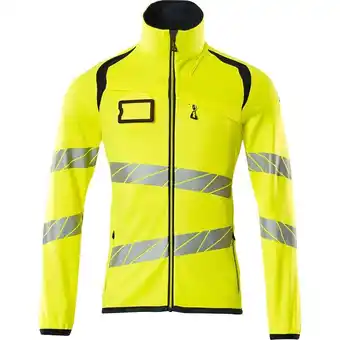 ManoMano Accelerate safe Fleecepullover 19103 Arbeits-Fleecejacke Fluoreszierend, Farbe: Hi-vis Gelb/Schwarzblau, Größe: s - Mascot Angebot