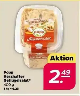 NETTO Popp Herzhafter Geflügelsalat Angebot