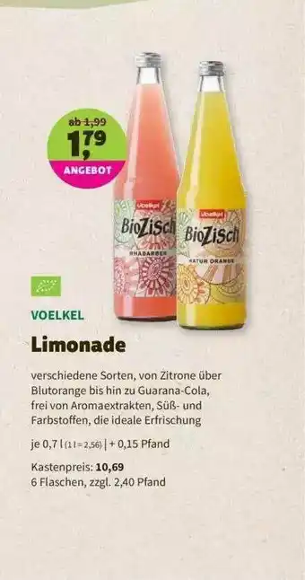 Denns BioMarkt Voelkel Limonade Angebot