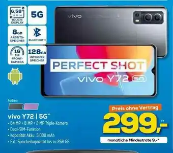 Euronics XXL Vivo Y72 5g Angebot