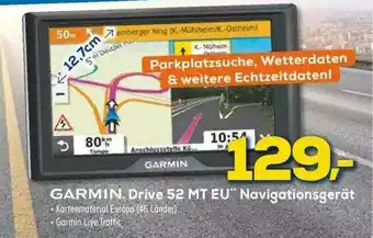 Euronics XXL Garmin Drive 52mgeu Navigationsgerät Angebot