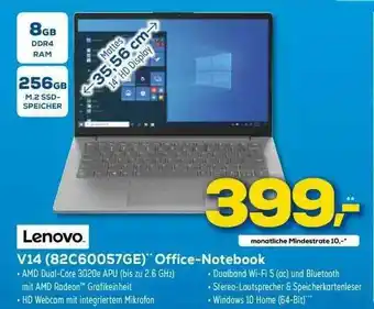 Euronics XXL Lenovo V14 82c60057ge Office-notebook Angebot