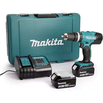 ManoMano Makita - DHP453SFE Akku-Schlagbohrschrauber 18V inkl. 2x 3,0 Ah Akku + Ladegerät Angebot