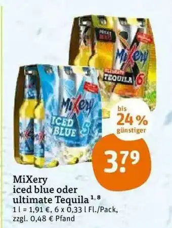 tegut Mixery Iced Blue Oder Ultimate Tequila Angebot